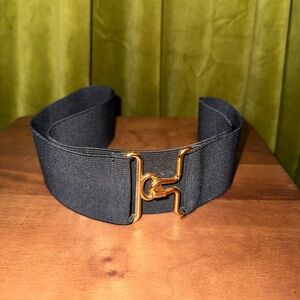 Black and Gold Women’s Belt